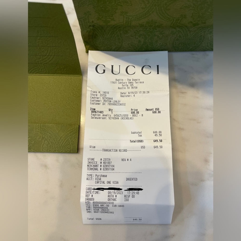 Authentic Gucci Ring - image 4